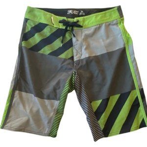 FOX Impulse Boardshorts - Day Glo Green [30]